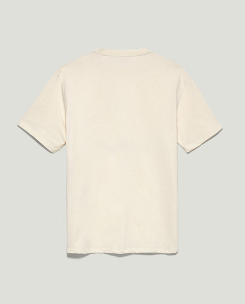 T-shirt uomo bianco burro