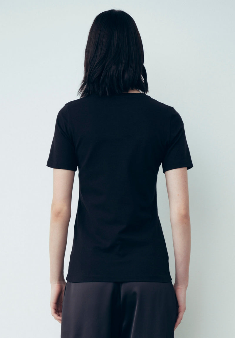T Shirt In Bielastico Nero - Gaëlle Paris

SKU: GBDM20368-V1