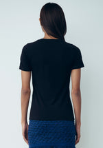 T Shirt In Bielastico Nero - Gaëlle Paris

SKU: GBDM20362-V1