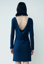 Abito Corto In Jersey Lurex Blu - Gaëlle Paris

SKU: GBDM20194-V1