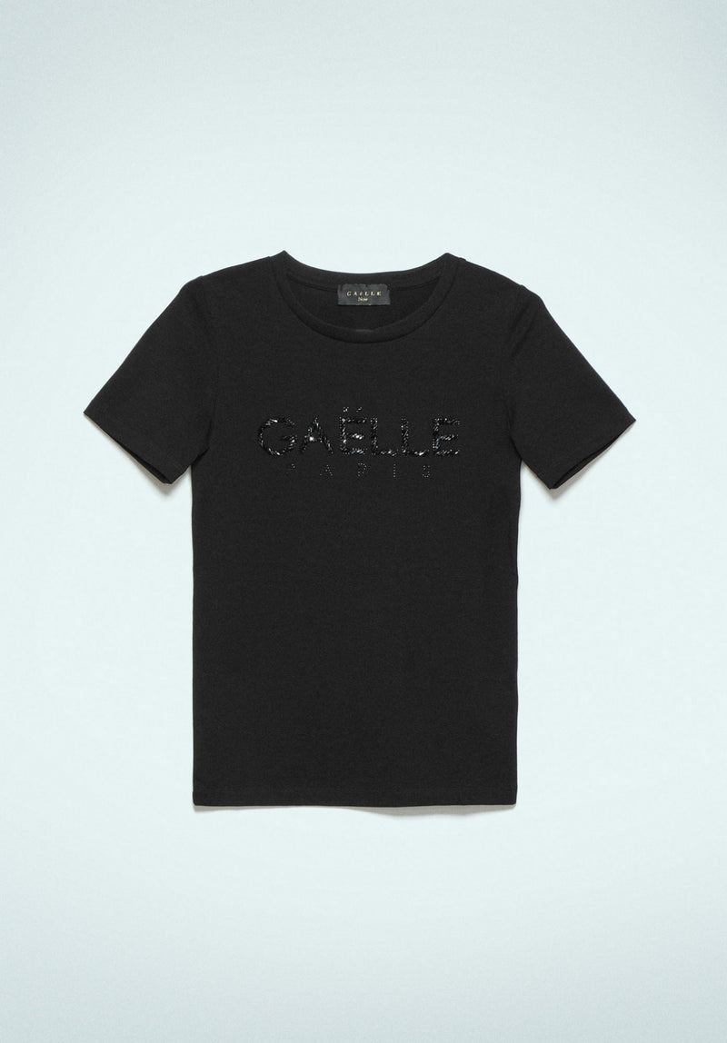 T Shirt In Bielastico Nero - Gaëlle Paris

SKU: GBDM20362-V1