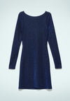 Abito Corto In Jersey Lurex Blu - Gaëlle Paris

SKU: GBDM20194-V1
