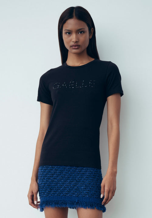 T Shirt In Bielastico Nero - Gaëlle Paris

SKU: GBDM20362-V1