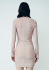 Abito Corto In Jersey Lurex Rosa Cipria - Gaëlle Paris

SKU: GBDM20192-V1
