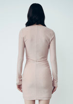 Abito Corto In Jersey Lurex Rosa Cipria - Gaëlle Paris

SKU: GBDM20192-V1