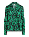 Liu jo blusa fantasia nera e verde
