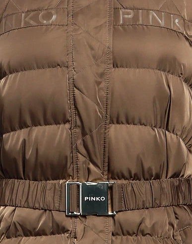 PINKO piumino parruucchiere brown