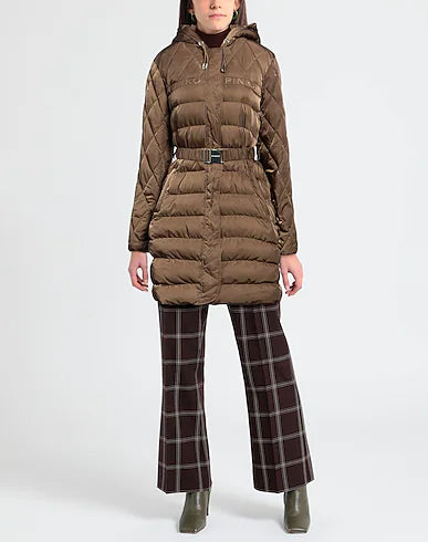 PINKO piumino parruucchiere brown