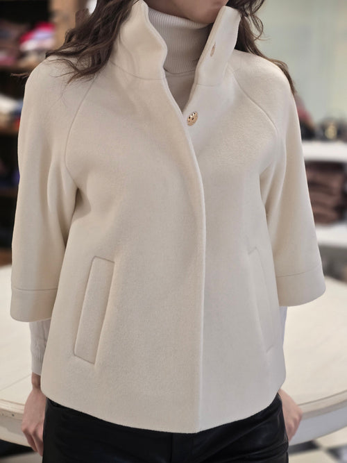 Cappotto Bianco  Panna Chiarulli