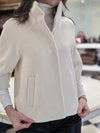 Cappotto Bianco  Panna Chiarulli