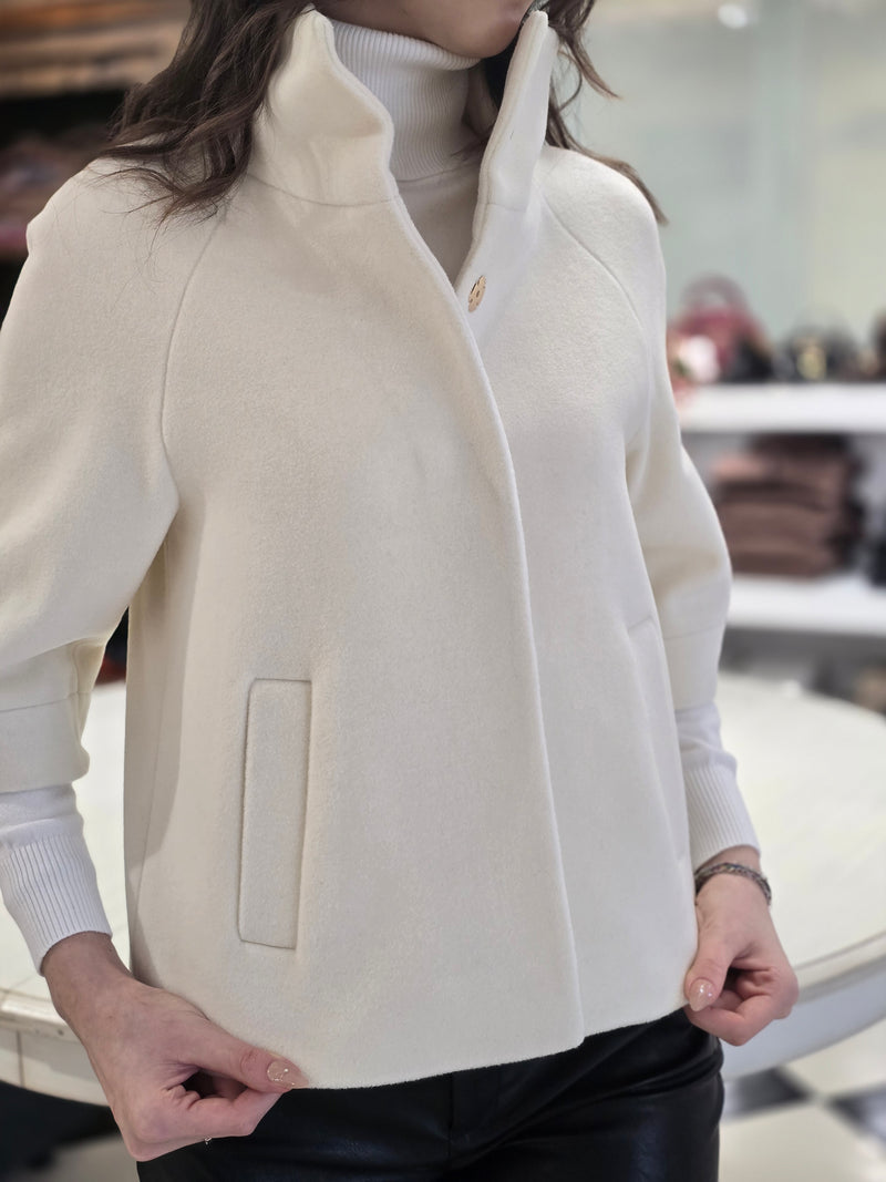 Cappotto Bianco  Panna Chiarulli