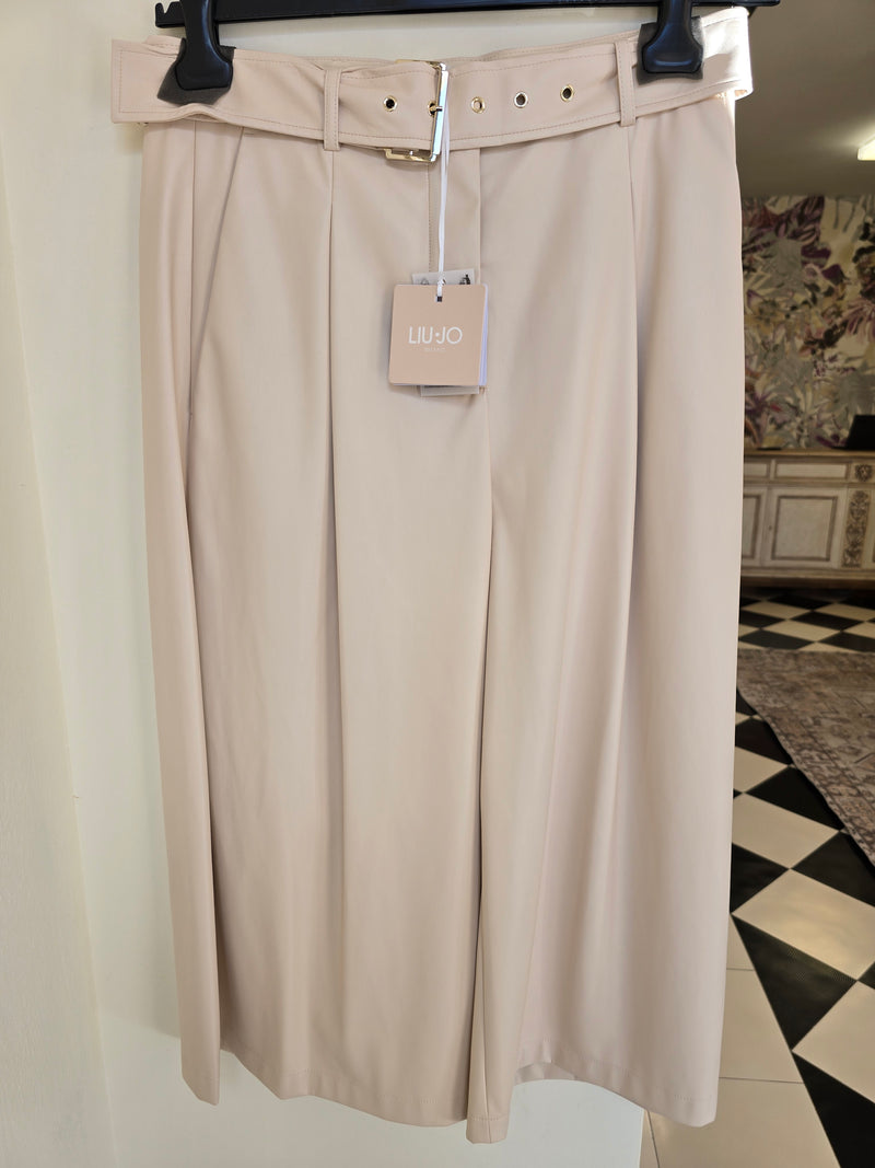 LIU.JO Pantalone bermuda spalma in simil pelle