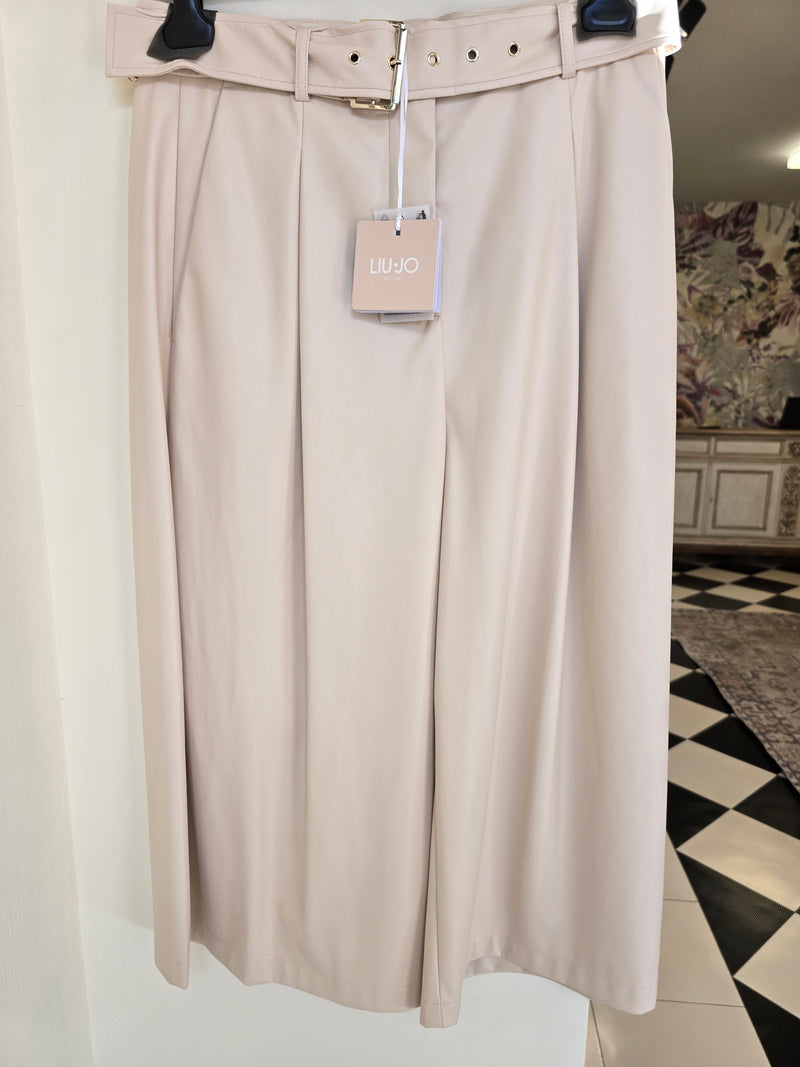 LIU.JO Pantalone bermuda spalma in simil pelle