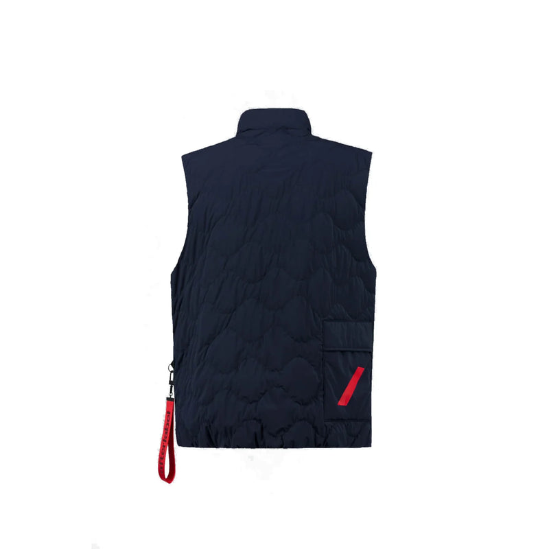 After Label Gilet Uomo blu