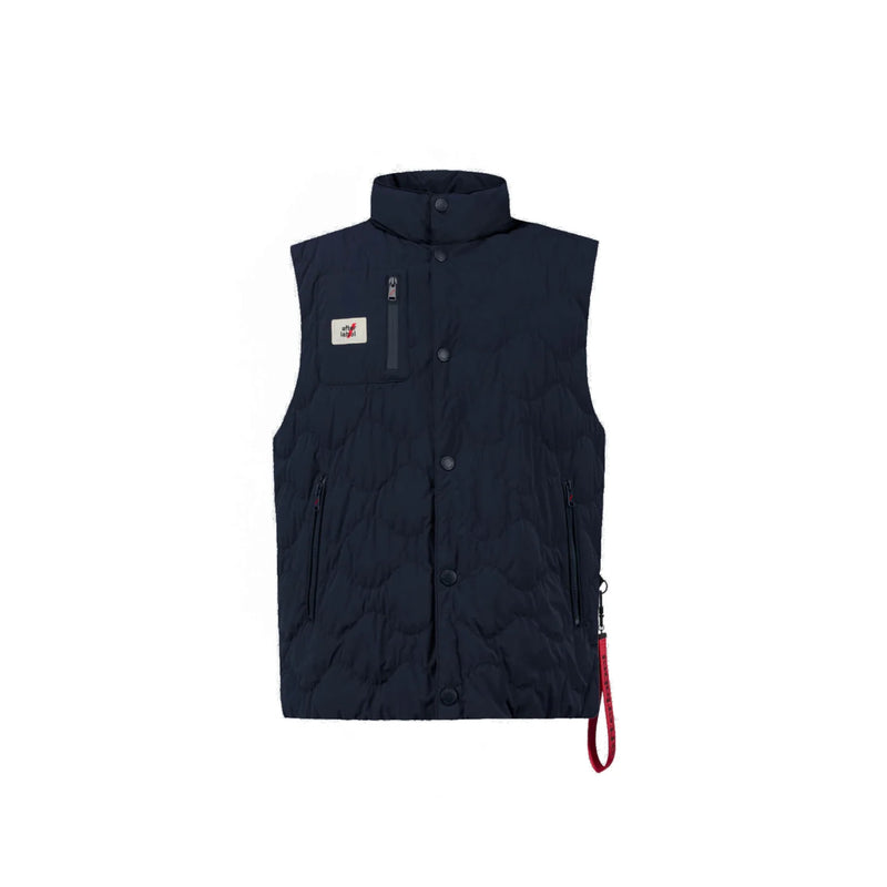 After Label Gilet Uomo blu