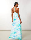 Abito lungo in chiffon Azzurro Patrizia Pepe