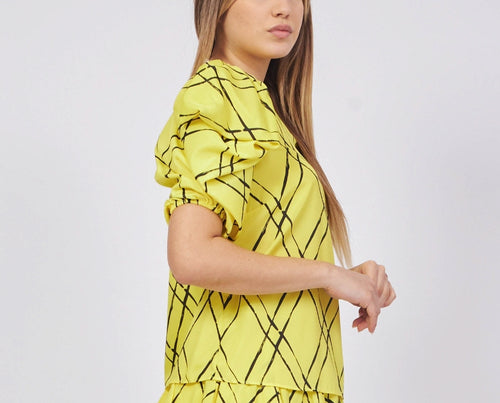 BLUSA STAMPATA