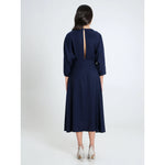 Rinascimento Midi Dress Blu