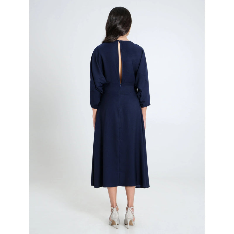 Rinascimento Midi Dress Blu