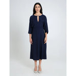 Rinascimento Midi Dress Blu