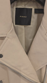 PINKO sensibile chiodo nappa sfumato