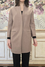Cappotto Chiarulli beige Model Pinko