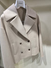 CHIARULLI Cappotto Iris Barolo in lana beige