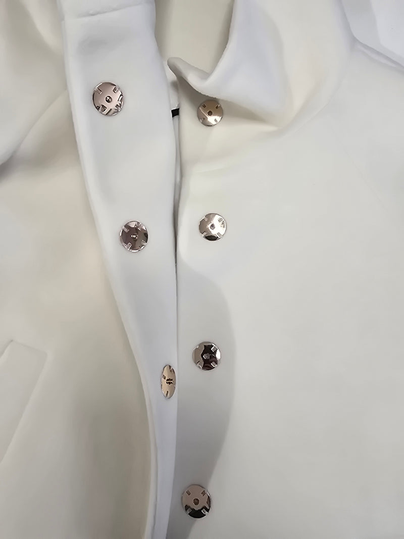 Cappotto Bianco  Panna Chiarulli