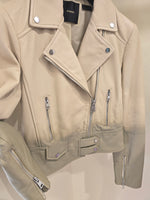 PINKO sensibile chiodo nappa sfumato