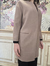 Cappotto Chiarulli beige Model Pinko