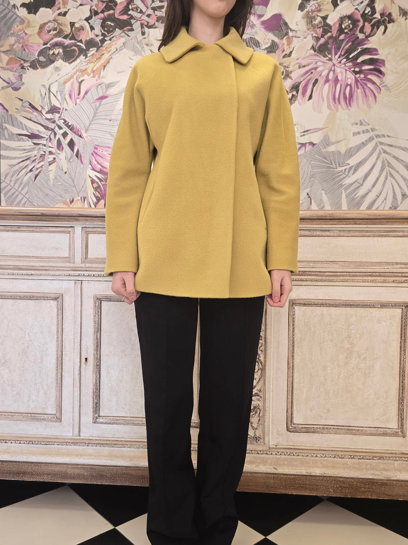 Cappotto Chiarulli Verde lime Model Coco