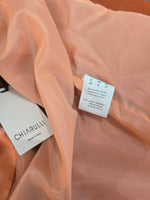 Cappotto Chiarulli arancione Model Pinko
