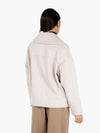 CHIARULLI Cappotto Iris Barolo in lana beige