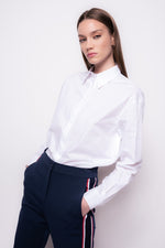 CAMICIA IN POPELINE DI COTONE