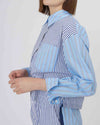 CAMICIA CON FANTASIA A CONTRASTO