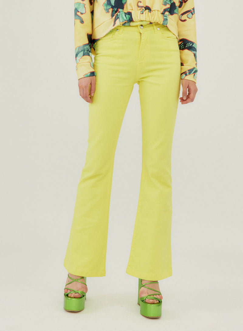 PANTALONI IN DENIM FLARE