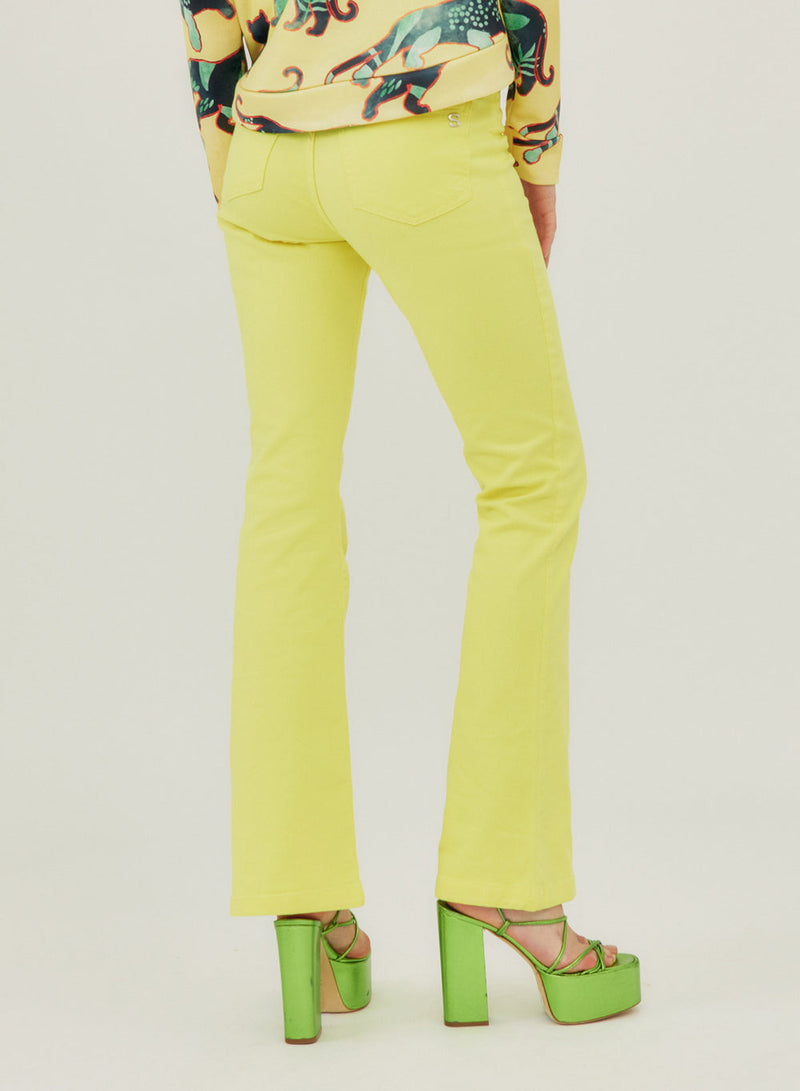 PANTALONI IN DENIM FLARE